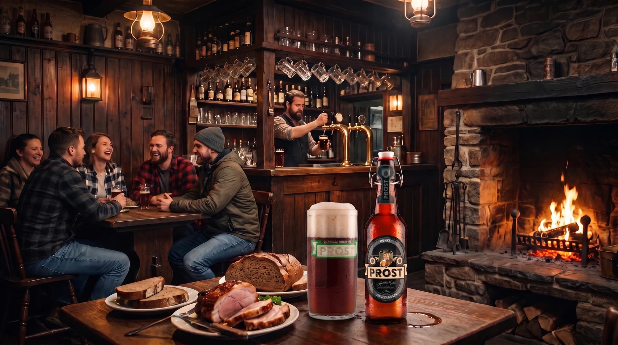 Prost Dunkel en El Wirtshaus